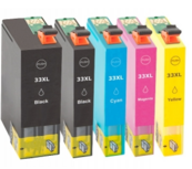 Epson compatible inktcartridges T3357 XL Set 5 stuks