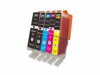 Canon pixma TS8051 compatible inktcartridges CLI-571 / PGI-570 set 5 stuks