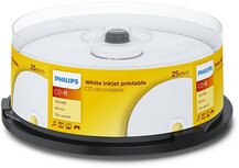 Philips CD-R 700 MB Inkjet Printable 25 stuks