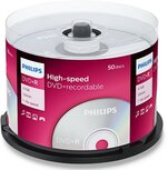 Philips DVD+R 4.7 GB 50 stuks