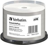 Verbatim DVD-R 4.7 GB DataLifePlus Wide Inkjet Professional No ID 50 stuks 