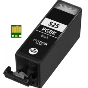 Huismerk Canon pixma MG5220 inktcartridges PGI-525 BK met chip