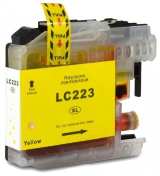 Brother DCP-J4120DW compatible inktcartridges LC-223 Yellow