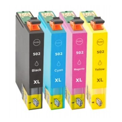 Epson Expression Home XP-5105 cartridges T502 XL Set 4 stuks compatible