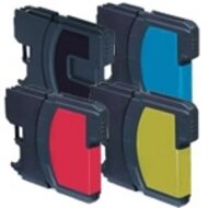 Brother DCP-163C compatible inktcartridges LC-980 Set 4 Stuks