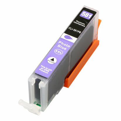 Canon compatible inktcartridges CLI-581 XL Foto Blauw
