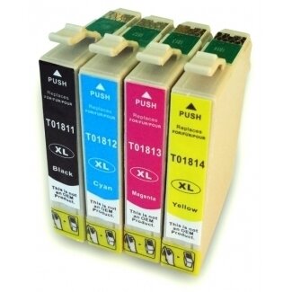 Epson Compatible inktcartridges T18 XL Set (T1816) 