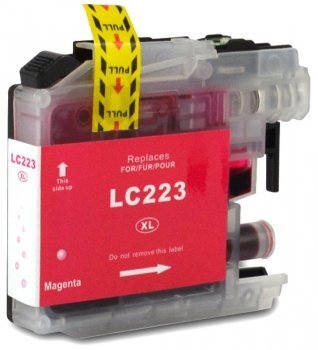 Huismerk Brother DCP-J4120DW inkt cartridges LC-223 Magenta