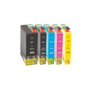 Epson Compatible inktcartridges T26 XL Set (T2636)