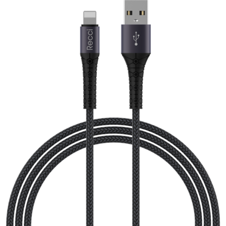Recci Armor USB Kabel naar Apple Lightning