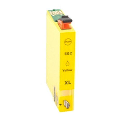 Huismerk Epson inkt cartridges T502 XL Yellow