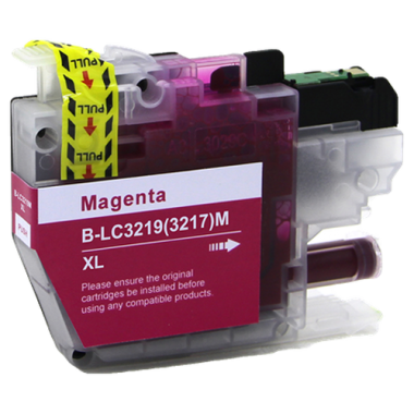 Huismerk Brother inkt cartridges LC-3219 XL Magenta
