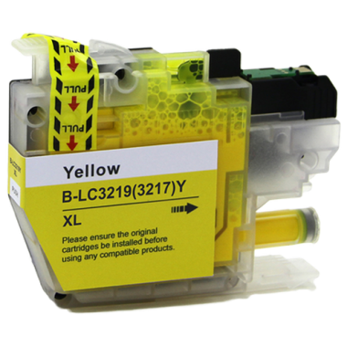 Huismerk Brother inkt cartridges LC-3219 XL Yellow