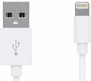Apple Lightning iPhone / iPad Kabel 1 Meter Wit