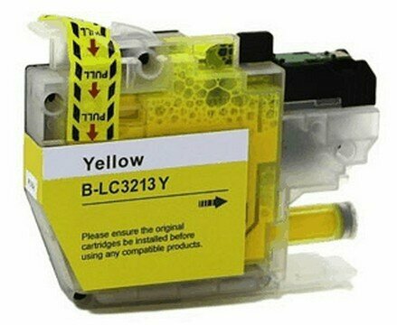 Brother inkt cartridges LC-3213 XL Yellow huismerk