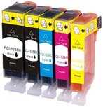 Canon pixma MG8250 Compatible inkt cartridges CLI-526 / PGI-525 set MET CHIP! Canon pixma MG8250 Compatible inkt cartridges CLI-526 / PGI-525 set MET CHIP!